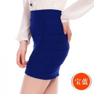 Candy-colored Bandage skirt