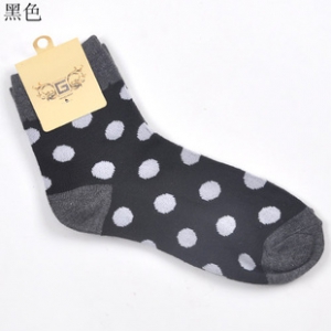 Candy coloured polka dots cotton socks