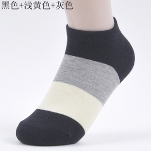 Cotton strips socks