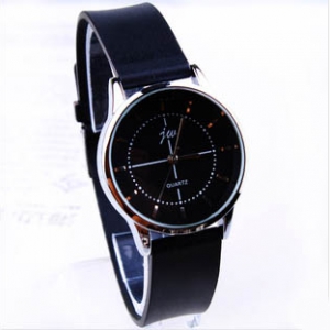 158438 Casual leather watch