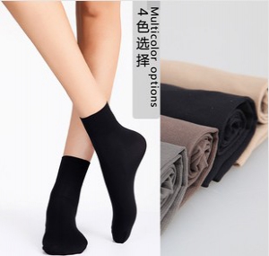 2233 Thick silk short stockings (A box of 2)