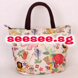 Colourful lunch bag / mini handbag NO.3