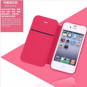 iphone4/4S Leather flip cover