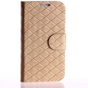 Samsung Galaxy S4 leather quilted flip cover
