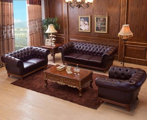 头层黄牛真皮沙发 大小户型客厅家具组合沙发