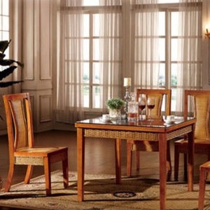 Hotel dinning table/ table-and-chair suit/household table-and chair suit/five-piece suit