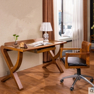 实木书桌配椅子