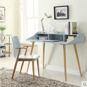实木书桌写字台配椅子 1.2M