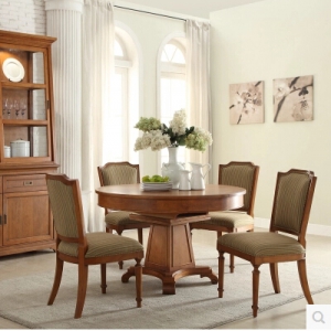Dining table + four chairs