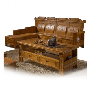 预售-现代中式实木沙发