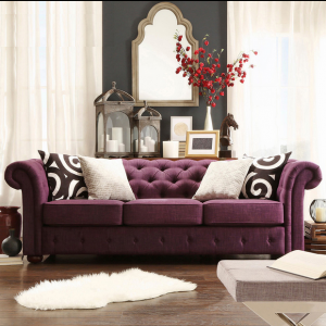 Preorder-Fabric three seat sofa