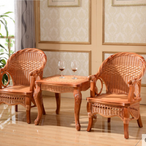 preorder- Rattan armchairs+coffee table