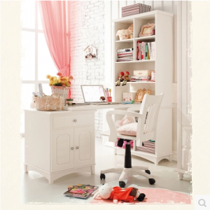 Preorder-Kids' desk with shelf unit + chair