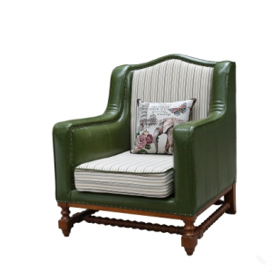 预售-美式风格单人沙发