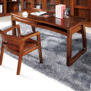 预售-现代中式全实木书桌+书椅