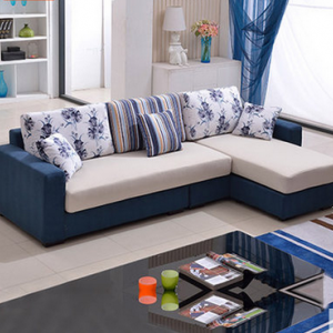preorder- Fabric sofa+chaise longue