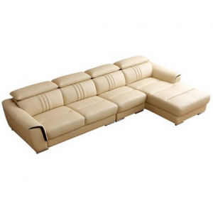 preorder- Leather three seat sofa +chaise longue