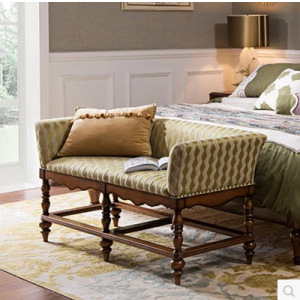 预售-欧式床尾凳沙发
