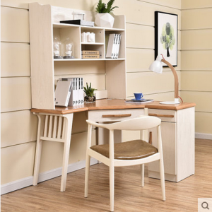 预售-北欧全实木电脑桌+椅子