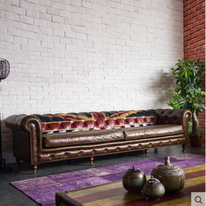 preorder- Leather sofa