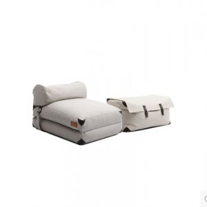 预售-现代简约创意设计可折叠懒人沙发+脚踏