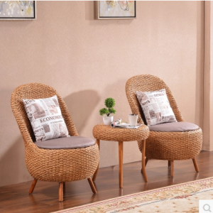preorder-  2 Rattan armchair +rattan table
