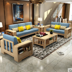 Preorder-Fabric sofa set+coffee table+side table