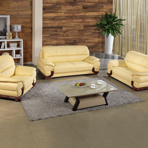 Preorder-Leather three-seat sofa+two-seat sofa +armchair