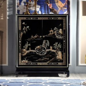预售-欧式实木艺术装饰柜