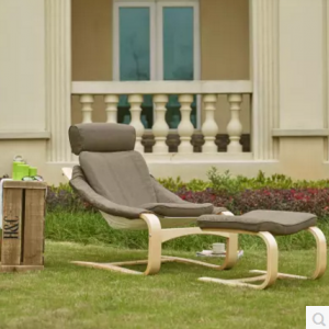 Preorder-leisure chair+foot stool