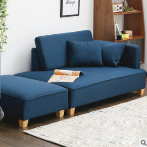 Preorder-Fabric chaise longue+foot stool