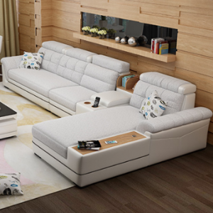 预售-现代简约可拆洗布艺沙发组合3+贵