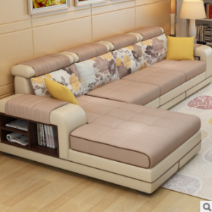 预售-简约现代可拆洗布艺沙发组合3+贵