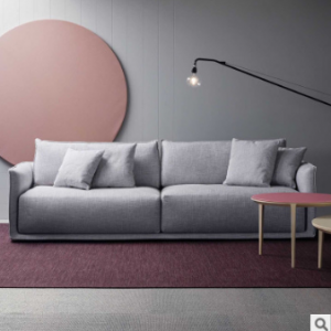 Preorder-Fabric four-seat sofa