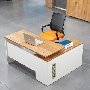 预售-办公电脑桌单人位简约现代L转角职员办公台员工办公桌1.2米