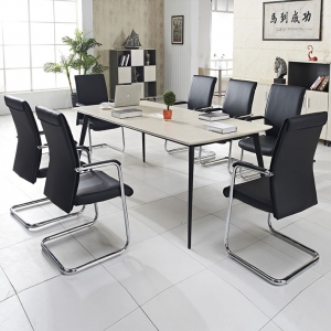 预售-办公家具大小型办公会议桌长桌简约现代会议室培训桌椅组合长方形