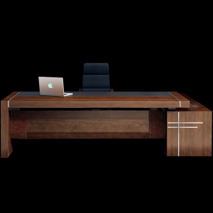 预售-实木贴皮老板桌大班台欧式总裁桌经理桌主管办公桌