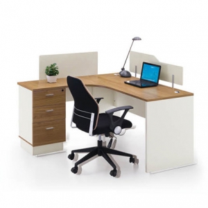 预售-现代环保板式多功能员工电脑桌转角办公桌