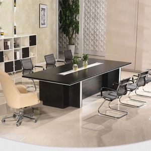 预售-办公桌板式长方形大型会议桌长桌简约现代 洽谈桌