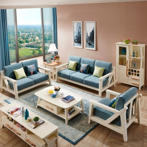 预售-橡木现代简约客厅整装大小户型1+2+3北欧沙发家具