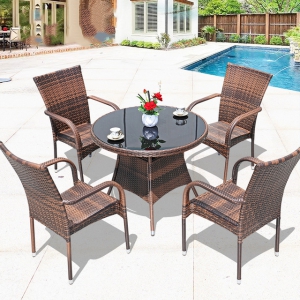 Preorder-outdoor table+4 chairs