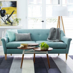 预售-北欧布艺沙发现代简约小户型单双三位组合美式休闲沙发
