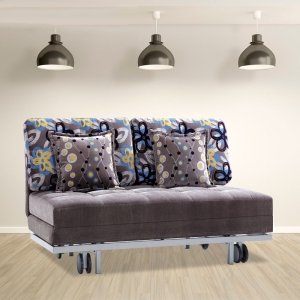 预售-可拆洗折叠布艺简约沙发多功能小户型布艺沙发床