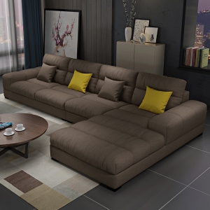 预售-北欧全乳胶颗粒布艺沙发组合大小户型客厅现代简约沙发可拆洗