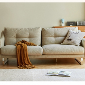 【A.SG】布艺沙发现代轻奢客厅直排沙发家用小户型意式极简三人位沙发
