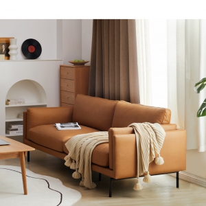 【A.SG】真皮沙发现代简约客厅轻奢家具北欧小户型头层牛皮三人位沙发