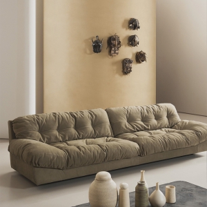 【A.SG】意式轻奢云朵沙发科技布大小户型舒适超软懒人布艺网红款直排沙发