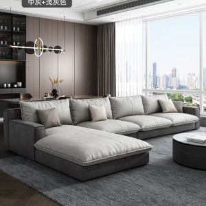 【A.SG】北欧免洗科技布整装大小户型现代简约布艺沙发组合客厅沙发