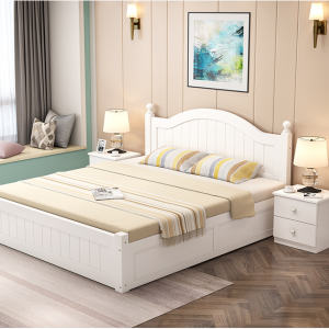 【A.SG】高箱床现代简约储物床实木床气压床单人床小户型收纳双人床箱体床
