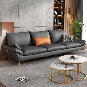预售-轻奢科技布艺沙发小户型乳胶现代直排